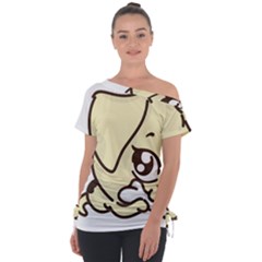 Doggy Dog Puppy Animal Pet Figure Tie-up Tee