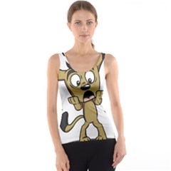 Animal Canine Cartoon Dog Pet Tank Top by Sapixe