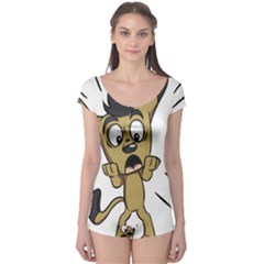 Animal Canine Cartoon Dog Pet Boyleg Leotard  by Sapixe