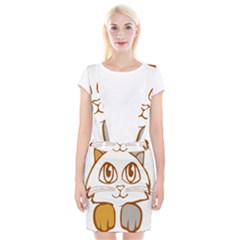 Animal Cat Feline Kitten Pet Braces Suspender Skirt by Sapixe