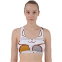 Animal Cat Feline Kitten Pet Back Weave Sports Bra View1