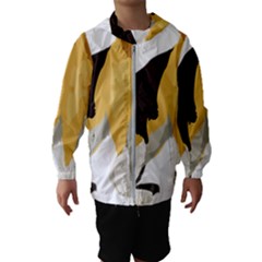 Black Yellow Dog Beagle Pet Hooded Windbreaker (kids) by Sapixe