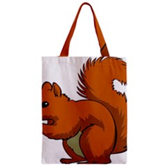 Squirrel Animal Pet Zipper Classic Tote Bag