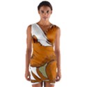 Squirrel Animal Pet Wrap Front Bodycon Dress View1