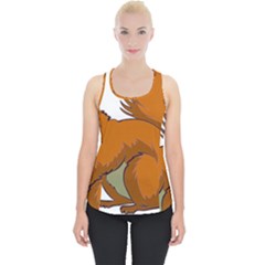 Squirrel Animal Pet Piece Up Tank Top by Sapixe