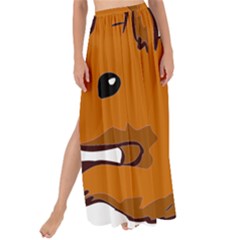 Squirrel Animal Pet Maxi Chiffon Tie-up Sarong by Sapixe