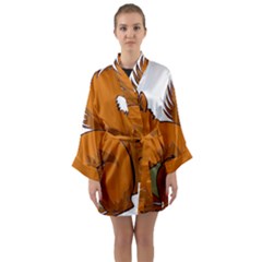 Squirrel Animal Pet Long Sleeve Kimono Robe by Sapixe