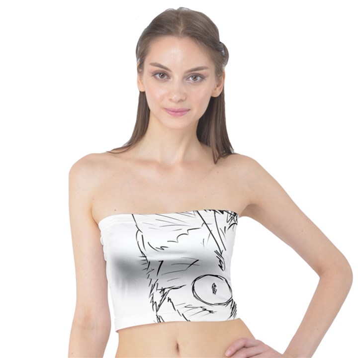 Cat Feline Animal Pet Tube Top