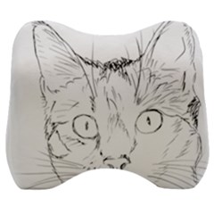 Cat Feline Animal Pet Velour Head Support Cushion