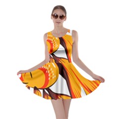 Goldfish Fish Tank Water Tropical Skater Dress by Sapixe