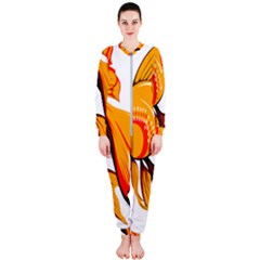 Goldfish Fish Tank Water Tropical Onepiece Jumpsuit (ladies)  by Sapixe