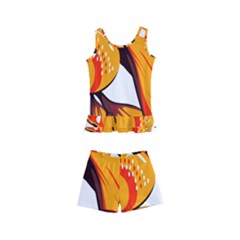 Goldfish Fish Tank Water Tropical Kid s Boyleg Swimsuit by Sapixe