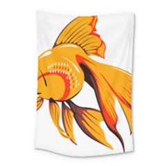 Goldfish Fish Tank Water Tropical Small Tapestry by Sapixe