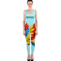 Parrot Animal Bird Wild Zoo Fauna One Piece Catsuit by Sapixe