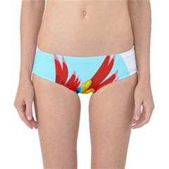 Parrot Animal Bird Wild Zoo Fauna Classic Bikini Bottoms by Sapixe