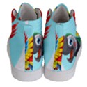 Parrot Animal Bird Wild Zoo Fauna Men s Hi-Top Skate Sneakers View4