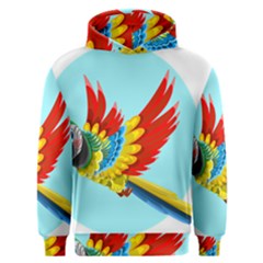 Parrot Animal Bird Wild Zoo Fauna Men s Overhead Hoodie by Sapixe