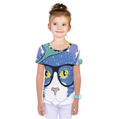 Drawing Cat Pet Feline Pencil Kids  One Piece Tee