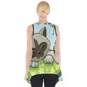 Kitten Kitty Cat Sleeping Sleep Side Drop Tank Tunic View2