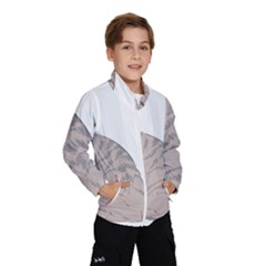 Kitten Cat Drawing Line Art Line Windbreaker (kids) by Sapixe