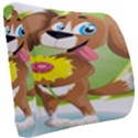 Dog Character Animal Flower Cute Seat Cushion View2