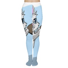 Cat Bird Cage Hunt Hunting Pet Women s Tights by Sapixe