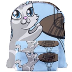 Cat Bird Cage Hunt Hunting Pet Giant Full Print Backpack