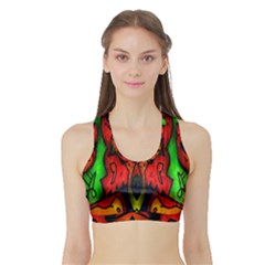 Faces Sports Bra with Border