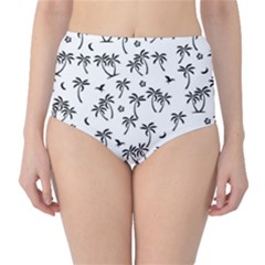 Tropical Pattern Classic High-waist Bikini Bottoms by Valentinaart