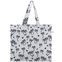 Tropical Pattern Canvas Travel Bag by Valentinaart