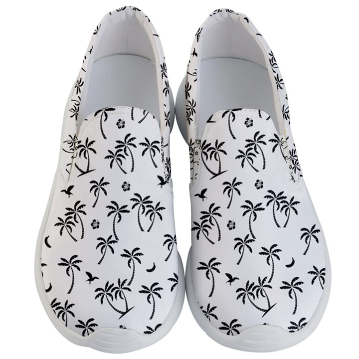 Tropical pattern Men s Lightweight Slip Ons