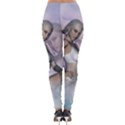 Fairy In The Sky With Fantasy Bird Lightweight Velour Leggings View2