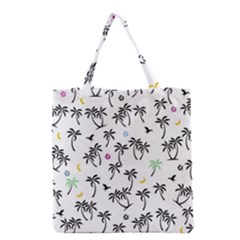 Tropical Pattern Grocery Tote Bag by Valentinaart