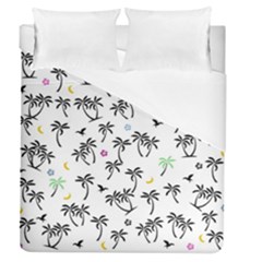 Tropical Pattern Duvet Cover (queen Size) by Valentinaart