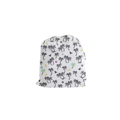 Tropical Pattern Drawstring Pouches (xs)  by Valentinaart