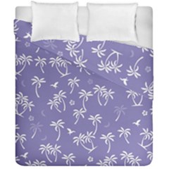 Tropical Pattern Duvet Cover Double Side (california King Size) by Valentinaart