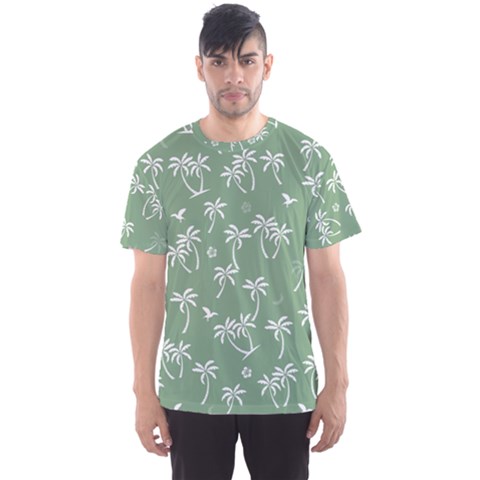 Tropical Pattern Men s Sports Mesh Tee by Valentinaart