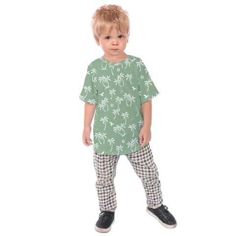 Tropical Pattern Kids Raglan Tee by Valentinaart