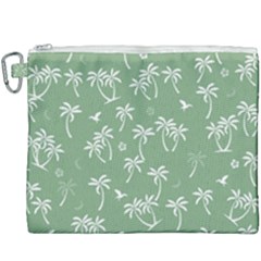 Tropical Pattern Canvas Cosmetic Bag (xxxl) by Valentinaart