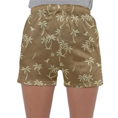 Tropical Pattern Sleepwear Shorts by Valentinaart