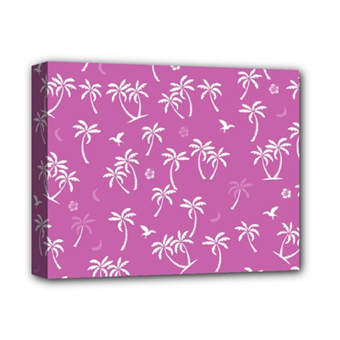 Tropical Pattern Deluxe Canvas 14  X 11  by Valentinaart