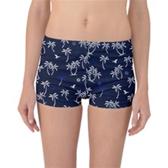 Tropical Pattern Reversible Boyleg Bikini Bottoms