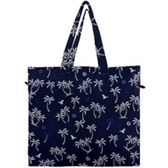 Tropical Pattern Canvas Travel Bag by Valentinaart