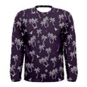 Tropical pattern Men s Long Sleeve Tee View1