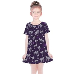 Tropical Pattern Kids  Simple Cotton Dress by Valentinaart