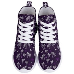 Tropical Pattern Women s Lightweight High Top Sneakers