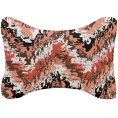 Watercolor Native Zig Zags Seat Head Rest Cushion