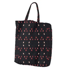 Beautiful Elegant Roses On Black  Giant Grocery Tote by flipstylezfashionsLLC