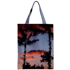 Beautiful Tropics Painting By Kiekie Strickland  Zipper Classic Tote Bag