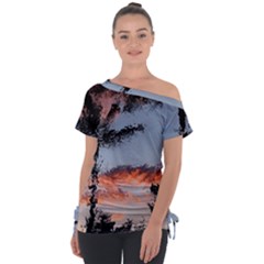 Beautiful Tropics Painting By Kiekie Strickland  Tie-up Tee